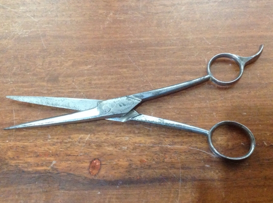 ขายกรรไกรตัดผมโบราณ DUBL DUCK RAZOR STEEL 6 1/2" ขายกรรไกรตัดผมโบราณ DUBL DUCK RAZOR STEEL 6 1/2"