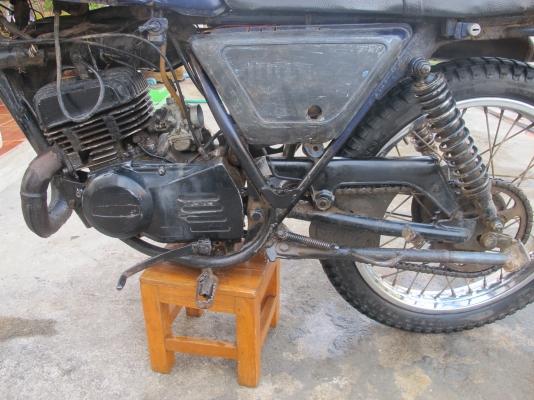 ขาย TS 100 เครื่องติด ขี่ได้ ไม่มีเล่มทะเบียน