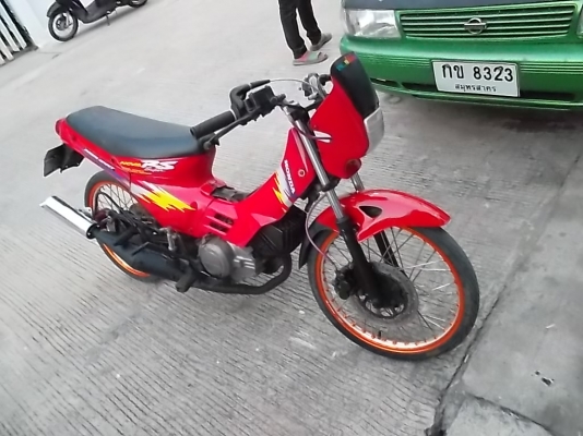 Honda nova rs super 110 มีครัสดิสหน้าหลังขับได้ทะเบียนหายขายทำอะไหล่