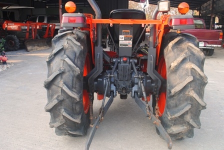 ขายรถไถ Kubota L 4508 DI (4WD) พร้อมดันหน้า+โรตารีช้าง1.8ม.