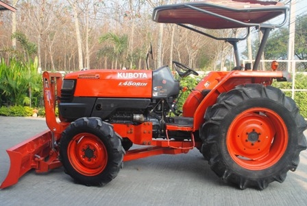 ขายรถไถ Kubota L 4508 DI (4WD) พร้อมดันหน้า+โรตารีช้าง1.8ม. ขายรถไถ Kubota L 4508 DI (4WD) พร้อมดันหน้า+โรตารีช้าง1.8ม.
