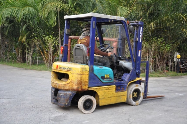 ขายFORKLIFT KOMATSU FG15-20 (1.5ตัน)สวยเดิมจากญี่ปุ่น ยังไม่เคยใช้ในไทย 135,000เท่านั้น!!