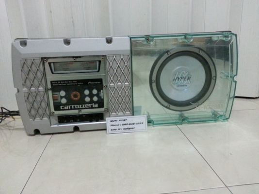 Subwoofer Pioneer TS-WX900A ดอก 8 นิ้ว แอมป์ในตัว มือสองญี่ปุ่น