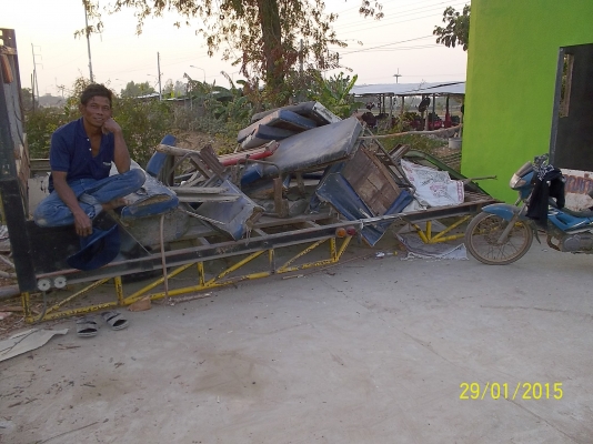 ขายหางเทลเลอร์ถอดออกจาก ฮีโน่ 6ล้อ