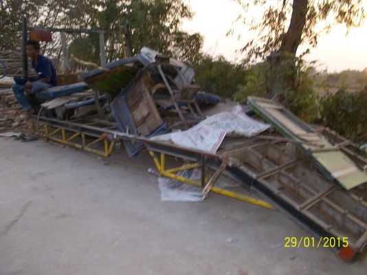 ขายหางเทลเลอร์ถอดออกจาก ฮีโน่ 6ล้อ