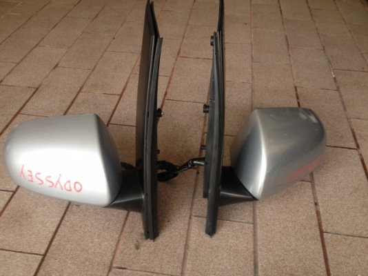 กระจกมองข้างไฟฟ้า HONDA ODYSSEY ปี05ของเก่าญี่ปุ่นสภาพสวย