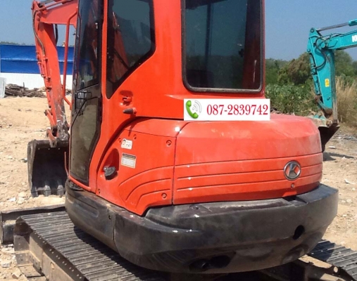 ขายรถแบคโฮ KUBOTA ขนาด 5 ตัน