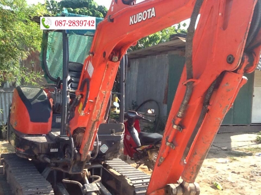 ขายรถแบคโฮ KUBOTA ขนาด 3 ตัน