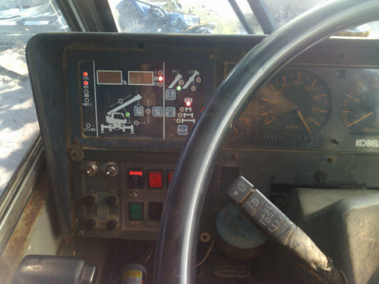 ขายรถเครน KOBELCO 7 ตัน JRP RK 70M เอกสารเล่มทะเบียน ราคา 850000