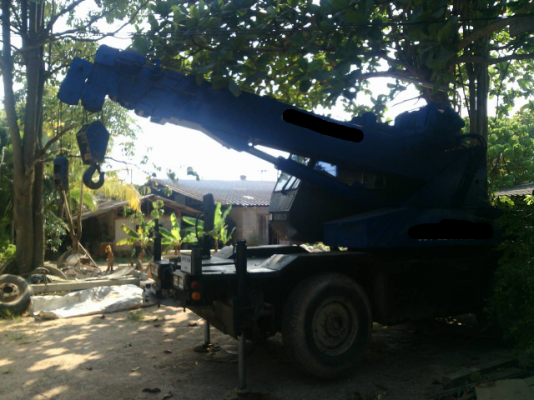 ขายรถเครน KOBELCO 7 ตัน JRP RK 70M เอกสารเล่มทะเบียน ราคา 850000