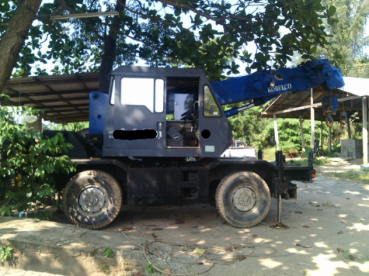 ขายรถเครน KOBELCO 7 ตัน JRP RK 70M เอกสารเล่มทะเบียน ราคา 850000