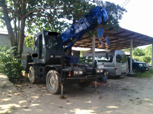ขายรถเครน KOBELCO 7 ตัน JRP RK 70M เอกสารเล่มทะเบียน ราคา 850000