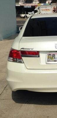 รถเก๋ง HanDa-ACCORD ปี2011ท๊อป 2.0 สภาพใหม่จิ๊บสวยจัดเดิมทั้งคัน วิ่งแค่ 3&times;,&times;&times;&times;กม มือเดียวป้ายแดง รถผู้บริหาร ทะเบียนพร้อม