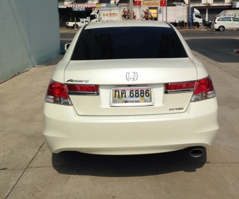 รถเก๋ง HanDa-ACCORD ปี2011ท๊อป 2.0 สภาพใหม่จิ๊บสวยจัดเดิมทั้งคัน วิ่งแค่ 3&times;,&times;&times;&times;กม มือเดียวป้ายแดง รถผู้บริหาร ทะเบียนพร้อม