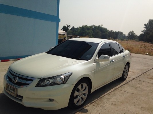 รถเก๋ง HanDa-ACCORD ปี2011ท๊อป 2.0 สภาพใหม่จิ๊บสวยจัดเดิมทั้งคัน วิ่งแค่ 3&times;,&times;&times;&times;กม มือเดียวป้ายแดง รถผู้บริหาร ทะเบียนพร้อม