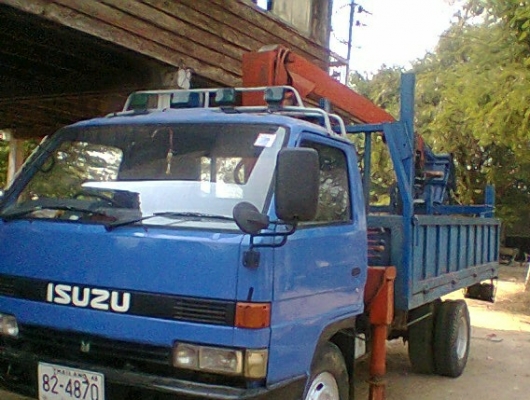 ***ขายดาวน์&hellip;180,000บ&hellip;***หกล้อ อีซูซุ NPR115แรง เครน2.5ตัน3ปลอก2ชัก สภาพดีพร้อมใช้งาน ***ดาวน์ 200,000บ ครับ
