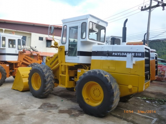 ขายรถตัก KOMATSU 510 มีหลายคัน ขายรถตัก KOMATSU 510 มีหลายคัน