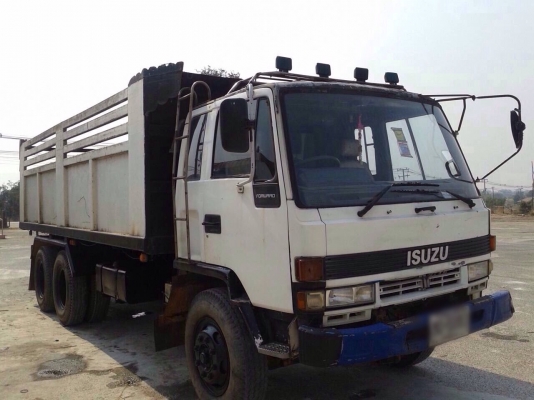 ขายรถบรรทุกสิบล้อดัมพ์ ISUZU FVZ12MY เครื่อง 175 แรง 2 เพลา