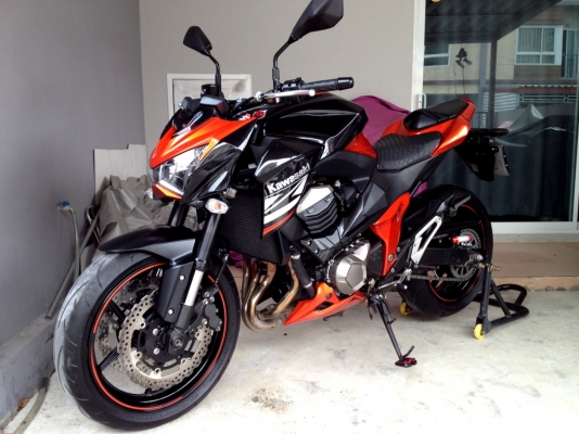 ขาย Kawasaki Z800 ปี2014 วิ่งน้อย ราคา 319000 บาท (รับเทริ์น จัดไฟแนนท์)