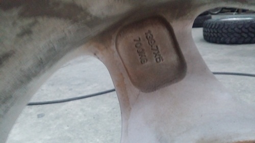 แม๊กขอบ16 5ก้าน  5รู 139.7 สภาพดี