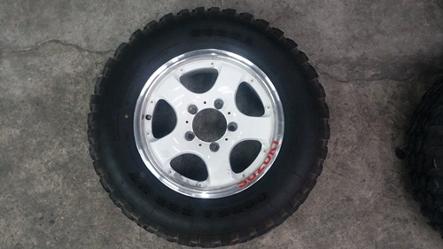 แม๊กขอบ16 5ก้าน  5รู 139.7 สภาพดี