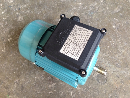 ขายมอเตอร์ GSM 1/2 HP. 1370 RPM. 220V ไฟบ้าน ของใหม่ไม่เคยใช้งานครับ