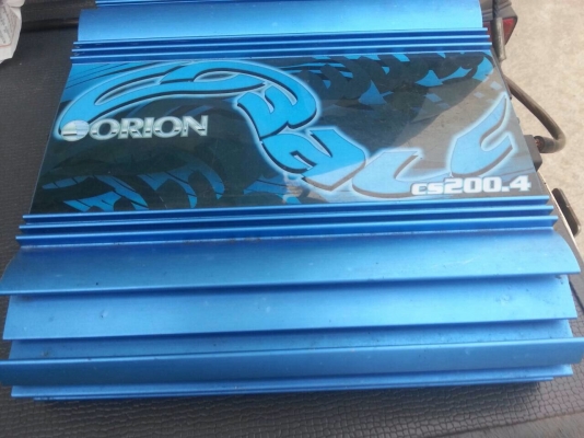 ORION 4CH CS200*4 USA สภาพสวย เสียงดีมากๆๆ ORION 4CH CS200*4 USA สภาพสวย เสียงดีมากๆๆ