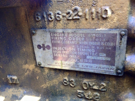 KOMATSU PC200-2 รถเก่านำเข้าจากญี่ปุ่นไม่เคยใช้งานในไทย สภาพพร้อมลุยงาน + เอกสารใบแจ้งจำหน่าย ชั่วโมง : 6873 เครื่อง : 6D105 ขนาด : 6 สูบ ปั้ม : ปั้มนิ้ว2 ลูก(ปั้มแฝด) ซีเรียล : 16923 ตัวเดิน : KOMATSU มอเตอร์งอ no.90 ใบแทรคยาว : 60ซม. 43ข้อ -คอลโทรลยาว KOMATSU PC200-2 รถเก่านำเข้าจากญี่ปุ่นไม่เคยใช้งานในไทย สภาพพร้อมลุยงาน + เอกสารใบแจ้งจำหน่าย ชั่วโมง : 6873 เครื่อง : 6D105 ขนาด : 6 สูบ ปั้ม : ปั้มนิ้ว2 ลูก(ปั้มแฝด) ซีเรียล : 16923 ตัวเดิน : KOMATSU มอเตอร์งอ no.90 ใบแทรคยาว : 60ซม. 43ข้อ -คอลโทรลยาว