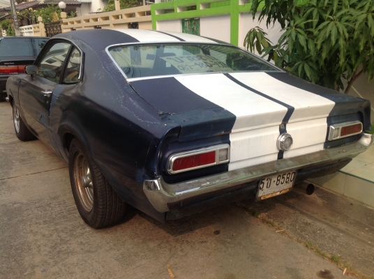 รถอเมริกันมัสเซล Ford maverick 1971 รถอเมริกันมัสเซล Ford maverick 1971