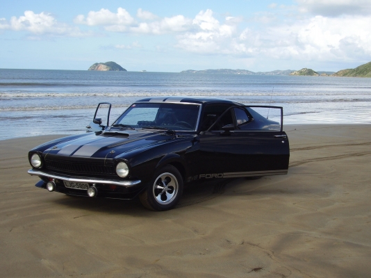 รถอเมริกันมัสเซล Ford maverick 1971 รถอเมริกันมัสเซล Ford maverick 1971