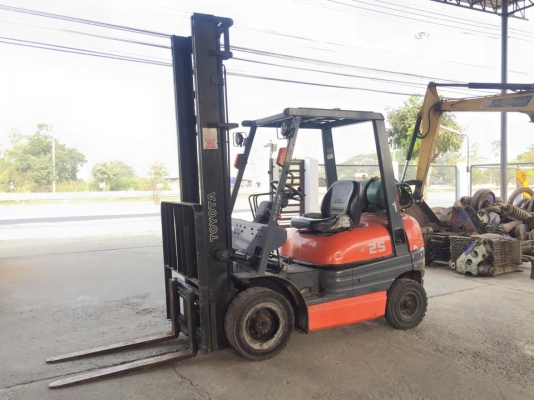 TOYOTA 42-6FGF 25 โฟคลิป 2.5 ตัน รถโฟคลิปนำเข้าจากญี่ปุ่น ไม่เคยใช้งานในไทย เอกสารอินวอย TOYOTA 42-6FGF 25 ซีเรียล 22329 - 9,923 ชม -เครื่อง TOYOTA 4สูบ -ปี 1999 -เสาสูง 4.50 เมตร -งา 3 ระบบ -แก๊ส ราคา 250,000 บาท (ราคาต่อรองได้) TOYOTA 42-6FGF 25 โฟคลิป 2.5 ตัน รถโฟคลิปนำเข้าจากญี่ปุ่น ไม่เคยใช้งานในไทย เอกสารอินวอย TOYOTA 42-6FGF 25 ซีเรียล 22329 - 9,923 ชม -เครื่อง TOYOTA 4สูบ -ปี 1999 -เสาสูง 4.50 เมตร -งา 3 ระบบ -แก๊ส ราคา 250,000 บาท (ราคาต่อรองได้)