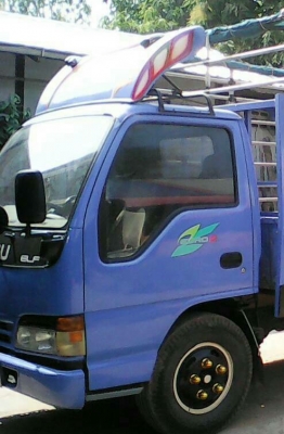 หกล้อ อีซูซุ NKR130แรง ปี46 แอร์ เพาเวอร์ กระจกไฟฟ้า สภาพดีพร้อมใช้งาน ทะเบียนพร้อมโอน