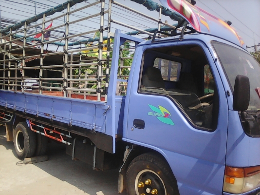 หกล้อ อีซูซุ NKR130แรง ปี46 แอร์ เพาเวอร์ กระจกไฟฟ้า สภาพดีพร้อมใช้งาน ทะเบียนพร้อมโอน