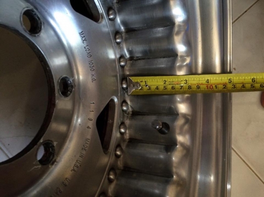 ขายล้อ CENTERLINE USA 15x9 ออฟ-40 6รูกระบะ ลึกๆ ประมูลญี่ปุ่น