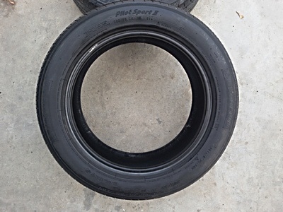 ขายยาง205/55/16 ปี 12 MICHERLIN PILIT SPORT3 1 คู่