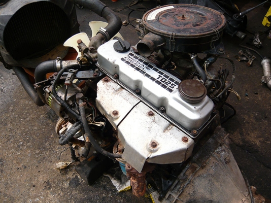 ขายเครื่องยนต์ดีเซลนิสสัน TD25 มีเลข