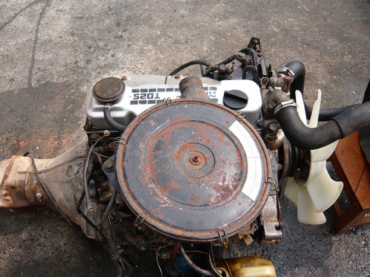 ขายเครื่องยนต์ดีเซลนิสสัน TD25 มีเลข