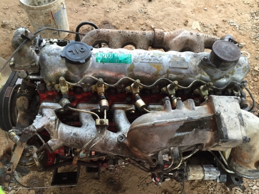 ขายเครื่อง HINO EH700 ข้อเหวี่ยง STD ข้อเหวี่ยงสวยมาก