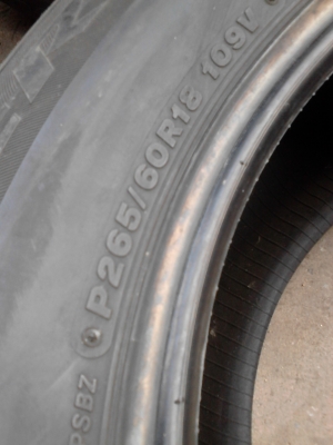 265/60R18 BRIDGESTONE DUELER ชุด 4 เส้น tel.081-427-3941