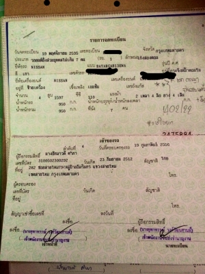 ขายเหมาเล่มทะเบียน ราคาถูก