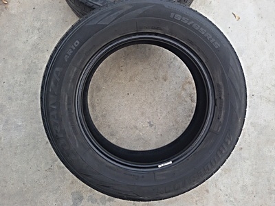 ขายยาง195/65/15 ปี 12 BRIDGESTONE AR10 4 เส้น