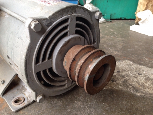 ขายมอเตอร์ Mitsubishi SCL-KR 3HP. 1450RPM. 220V ไฟบ้าน สภาพสวย วิ่งนิ่ม พร้อมใช้งาน