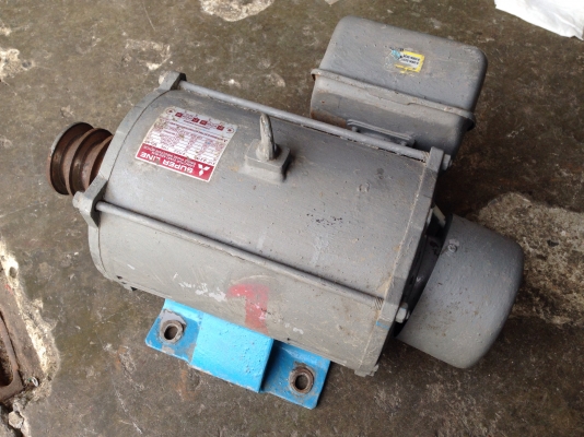 ขายมอเตอร์ Mitsubishi SCL-KR 3HP. 1450RPM. 220V ไฟบ้าน สภาพสวย วิ่งนิ่ม พร้อมใช้งาน