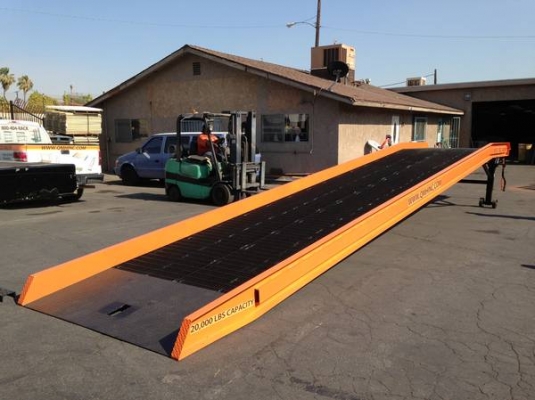 ขาย Ramp ไว้โหลดสินค้าจากตู้คอนเทรนเนอร์ ขนาด 8ฟุตx36ฟุต