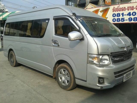 ขายTOYOTA COMMUTER. หลังคาสุง. ปี2012. D4D. VIP พร้อมวิ่งเลย สภาพกริบสวยเวอร์ค่ะ. โทร0922726669 ตันหยงค่ะ