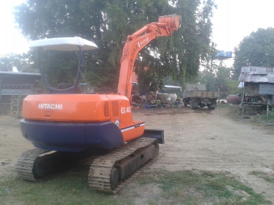 ขาย HITACHI EX 40 รุ่น 2 เทียบเท่ารุ่น 7 เอกสารพร้อมจดทะเบียนรถนอก ขออนุตญาติฝากขายไหม่คนซื้อมัดจำแล้วไม่มาเอา