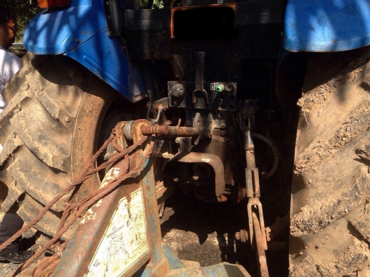 ขายรถไถ2เพลา New HoIIand TD95D เครื่อง 95 แรงม้า สวยเดิม สนใจโทร 081-970-1072