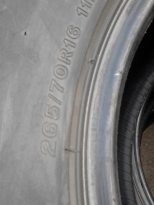 265/70R16 BRIDGESTONE DUELER  H/P  ชุด 4 เส้น   TEL.081-427-3941