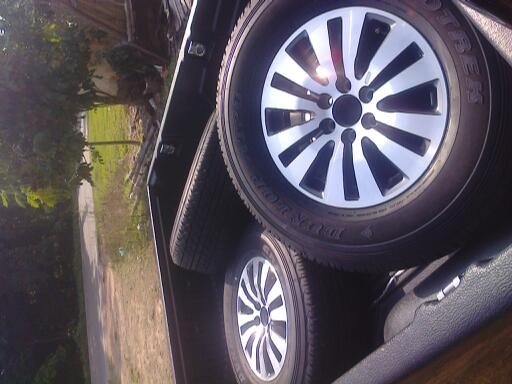 ล้อใหม่ถอดป้ายแดงแม็กซ์นิสันขอบ16พร้อมยางดันลอบ25570R16