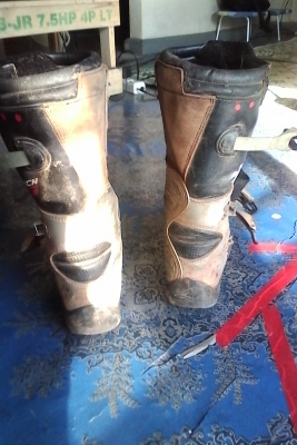 ขายรองเท้า วิบาก alpinestar tech 4s เบอร์ 5 สำหรับเด็ก